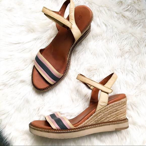 gentle souls Shoes - Gentle Souls | espadrille wedge sandals